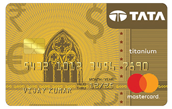 SBI Cards Tata Titanium MasterCard Credit Card
