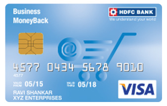 HDFC Bank Business Moneyback Credit Card Visa
