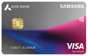 Samsung Axis Bank Visa Signature Credit Card