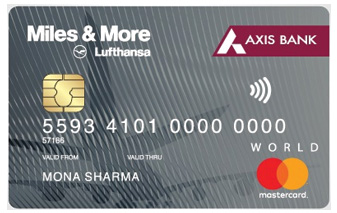 Axis Bank Miles & More World Credit Card