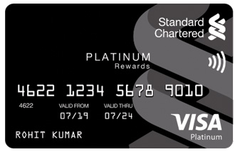 Standard Chartered Rewards Visa Platinum Credit Card