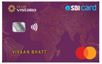 Club Vistara Sbi Card Mastercard Cc