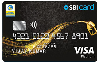 Bpcl Sbi Card Visa Platinum Credit Card