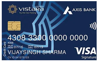 Axis Bank Vistara Signature Credit Card