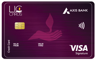 Lic Axis Bank Visa Signature Credit Card