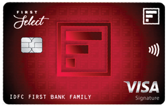 Idfc First Select Visa Credit Card