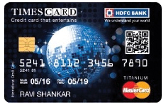 HDFC Bank Titanium Times Credit Card MasterCard