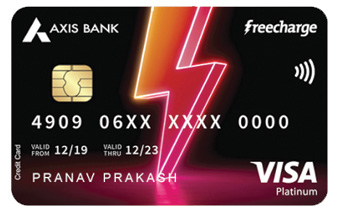 Axis Bank Freecharge Plus Credit Card
